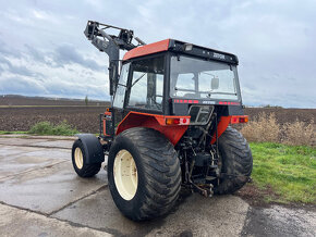 Zetor 4320 s  čelním nakladačem s SPZ - 4