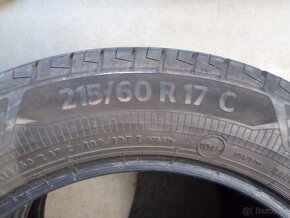 2 kusy let. pneu Continental rozměr 215/60 R 17 C - 4