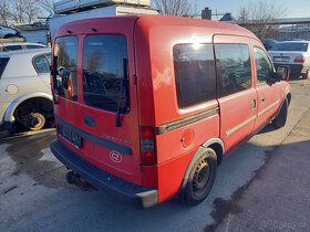 Opel Combo C 1.7 DTI ( Y17DT ) 55kW r.2003 červená Y547 - 4