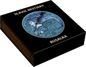 2 oz Slavic Bestiary Rusalka 2023 SPACE BLUE - 4