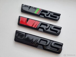 SKODA VRS LOGO RS NAPIS - 4