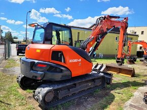 minibagr Kubota KX 080-4, dělené rameno - 4