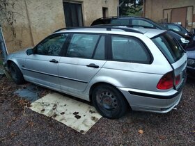 Bmw E46 touring, black sapphire metallic a titan silber - 4