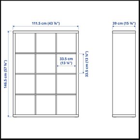 Prodám IKEA skříně a police - 4