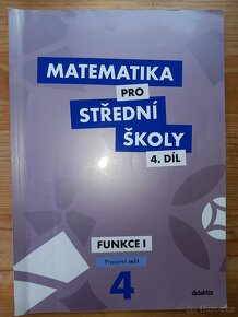 Matematika pro střední školy - pracovní sešity didaktis - 4