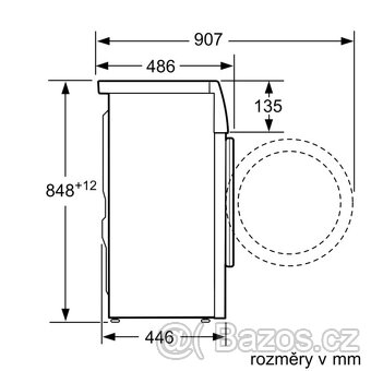 Siemens WS12T440BY 6,5 kg A+++ - 4