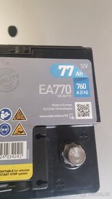 Autobaterie Exide 77ah. - 4