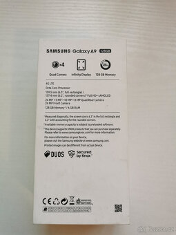 Samsung A9 6/128 GB Dual Sim Jako Nový - 4