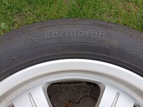 Kola VW 7,5x17, ET28, 5x112, vč. pneu 225/50. - 4