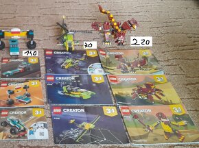 kompletní lego sety s návody - 4