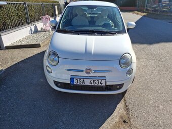 Prodám Fiat 500, 1,2 benzin, klima, r.v. 2011 - 4