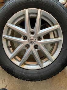 Disky 114,3x5 originál Suzuki včetně TPMS senzoru tlaku - 4