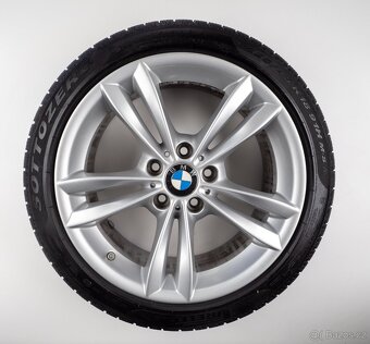 BMW 3 4 F30 F31 - Originání 18" alu kola - Zimní pneu - 4