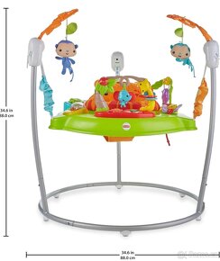 Skákadlo hopsadlo Rainforest Jumperoo CHM91 - 4