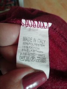 Sexy úpletové šatky se světlým chlupem,Made in Italy, měrte - 4