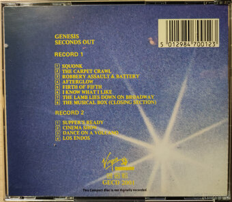 CD Genesis: Seconds Out - 4