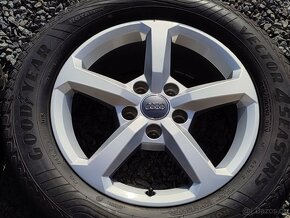 Originál ALU kola AUDI 16" 5x112 ET43 pneu 215/60/16 95V - 4