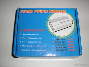 Invertor SAA-500W - nový - 4