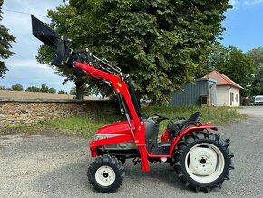 Malotraktor YANMAR F200D s nakladačem KLAPAČKA, repasován - 4