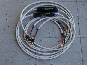 reproduktorový kabel + banánky WBT a vidličky WBT - 4