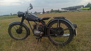 Krásný funkční motocykl DKW rt125/2 - 4