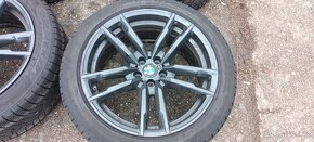 Bmw X3 X4 originální disky r20 pneu zimní 3-4 mm 2 disky leh - 4