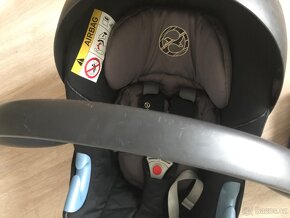 Autosedačka vajíčko cybex Aton M / premium black-black - 4