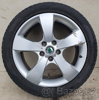 Alu kola Škoda Octavia 2 Pegasus 17", letní 225/45R17 - 4