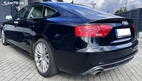 Audi A5, kůže, S-Line benzín 1.8 TFSI, odp. DPH 89.000km - 4