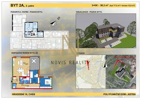 Prodej, byt 3+kk, 2A, 77,5 m², ul. Hradební, Cheb - 4