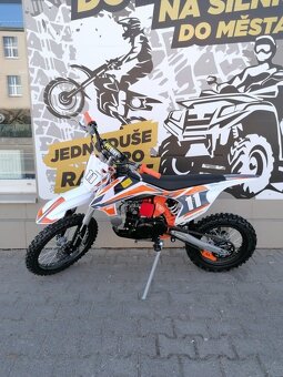 Pitbike Shark 125cc 17/14 oranžová - 4