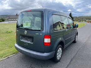 VW Caddy Life 1.6 mpi, 7 míst, klima, nová stk - 4