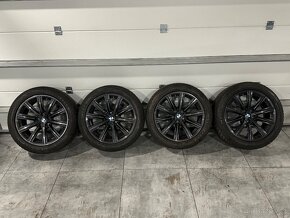 BMW 5 G30, G31,  5x112 245/45/18 runflat zimní, čidla - 4