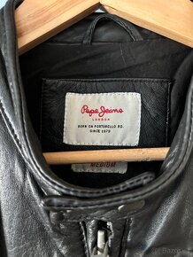 Kožená bunda Pepe Jeans - 4