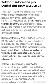 Svářečské boty Bennon Welder S3 vel42 - 4