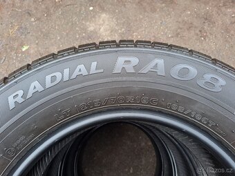 4 Letní dodávkové pneumatiky Hankook Radial RA08 215/70 R16C - 4