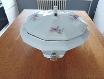 ART DECO PORCELÁNOVÁ TERINA REVA LIMOGES FRANCIE - 4