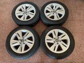 Originální alu kola Volkswagen,5x112 R16,zimní 7mm - 4