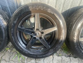 Alu kola 5x108 R16 et35 letní pneu 215/60/16 - 4