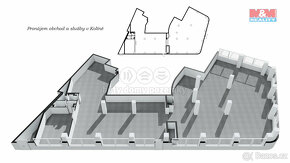 Pronájem obchod a služby, 344 m², Kolín, ul. Rubešova - 4