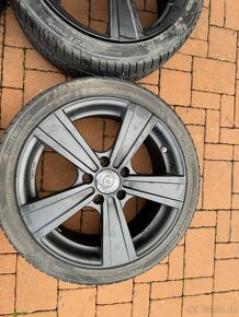 ALU KOLA 5x112 střed 66,5mm 7,5Jx17H2 ET37 205/45R17 - 4