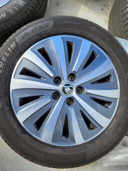 17" letní Škoda GREENLINE Superb 3 III 3V 5x112 ET40 8mm - 4