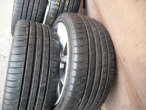 Originál alu kola Škoda model Gemini rozteč 5x112 R18. - 4