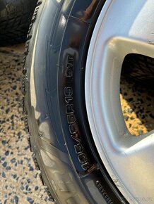 Sada zimních pneumatik goodyear 195/65 R15  6,5Jx15H2 ET 45 - 4