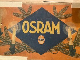 Vánoční svíčky starožitné-Osram - 4