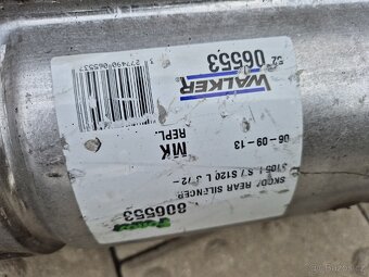 Nový výfuk Walker pro vozy Škoda 105, 120, 130 - 4