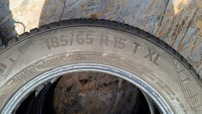 B4 - 2x letní CONTINENTAL - 185/65 R15 92T XL - 6,1mm - 4