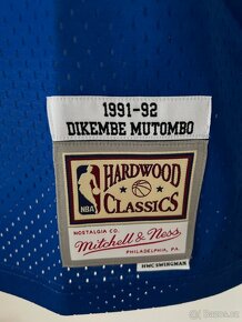 Basketbalový dres - Dikembe Mutombo - Denver Nuggets (L) - 4