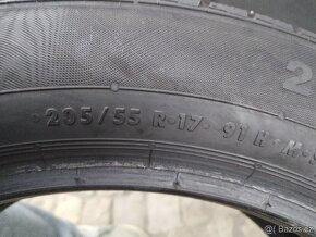 205/55/17 zimni pneu BRIDGESTONE a CONTINENTAL 205/55 R17 - 4