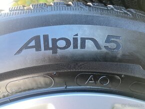 ALU KOLA ORIG.AUDI ZIMNÍ 225/55/R17 MICHELIN ALPIN 5 - 4